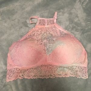 PINK size large bralette